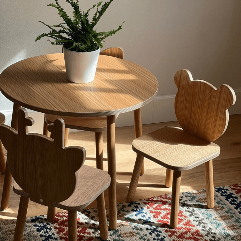 Wooden Kids Chair - Scandinavian Style Furniture | Rūme