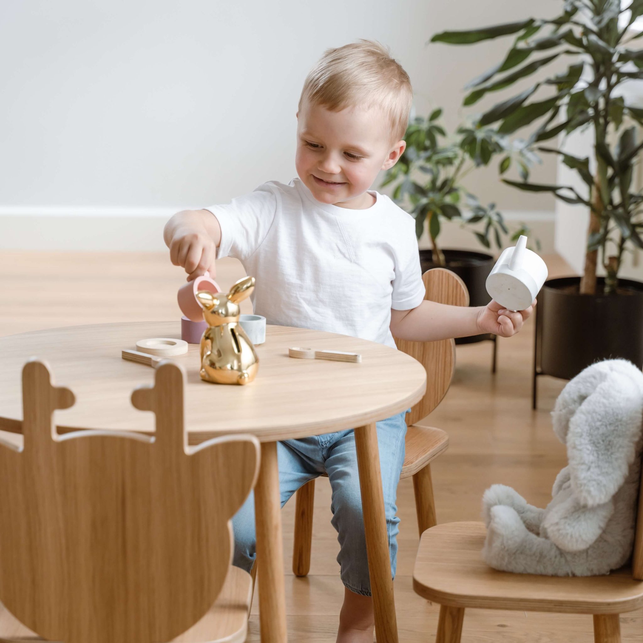 Wooden Kids Chair - Scandinavian Style Furniture | Rūme