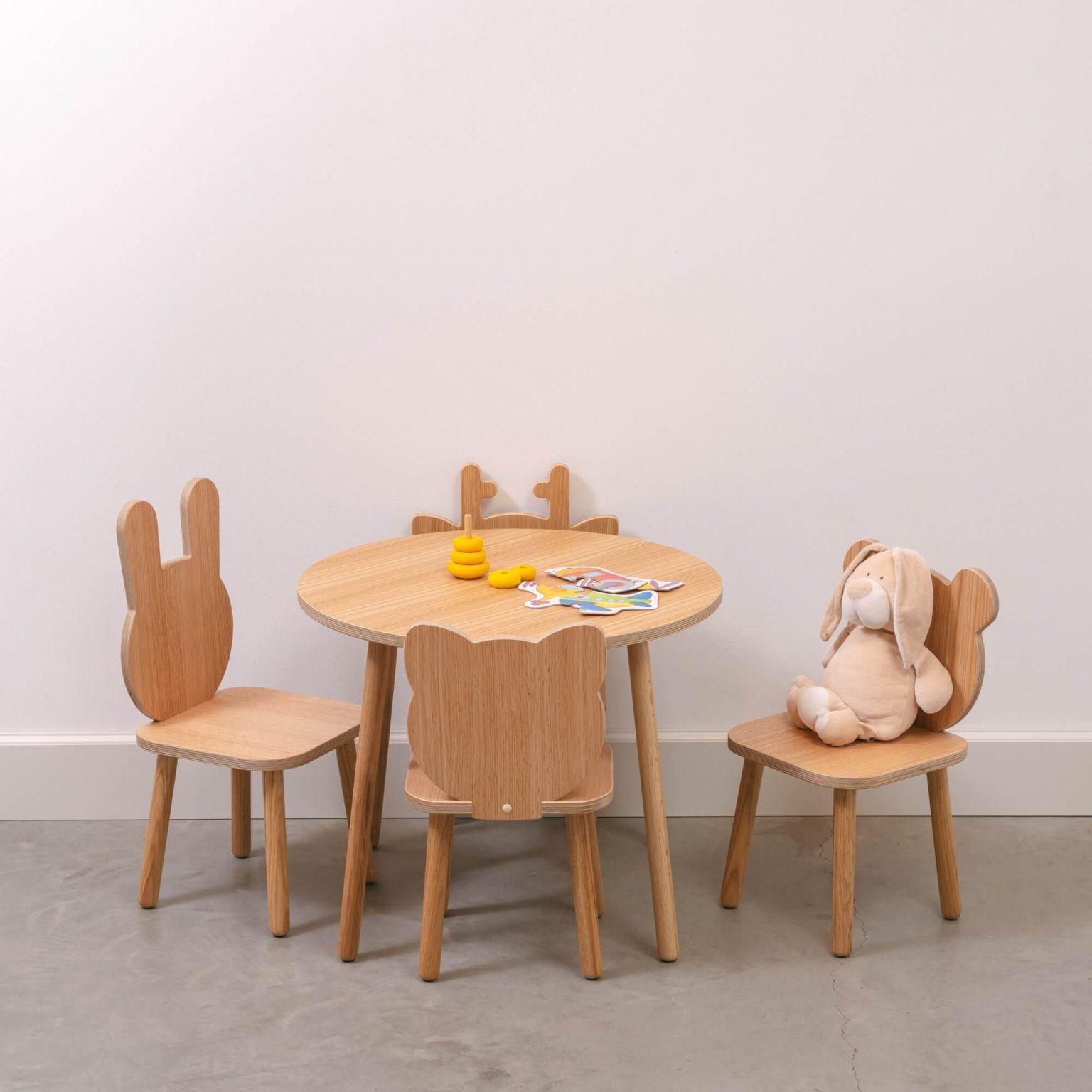 Wooden Kids Chair - Scandinavian Style Furniture | Rūme