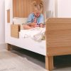 White-kids-house-bed