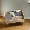 Kids bookshelf birch montessori
