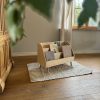 Kids bookshelf birch montessori