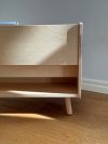 Kids bookshelf birch montessori